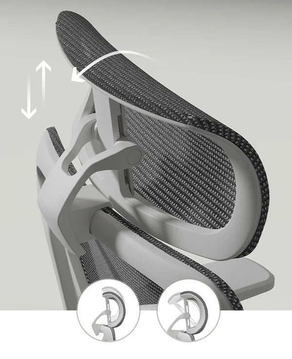 Up-Down & Swivel Headrest