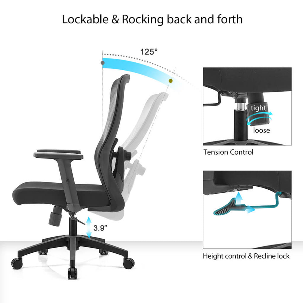 Recline & Rocking Function
